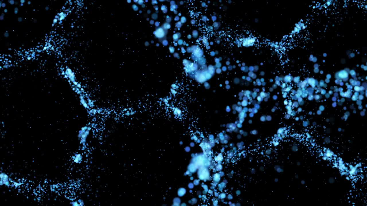 onda de partículas digitales abstractas y luz fondo abstracto, animación ciber o fondo tecnológico