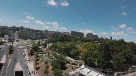 Vorbereitungen-Zum-Weltjugendtag-Im-Parque-Eduardo-VII-In-Lissabon,-Portugal