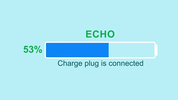 Digital Battery Charging Progress Bar Animation