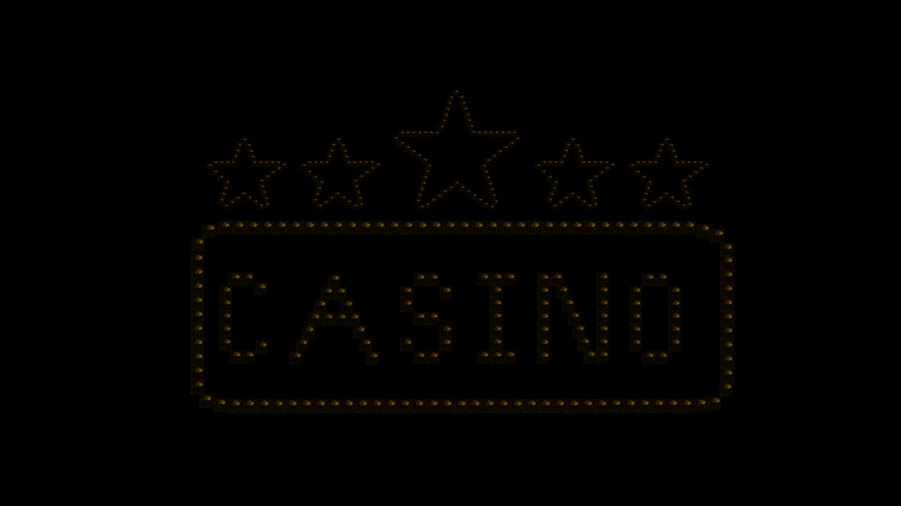logotipo de la luz del casino