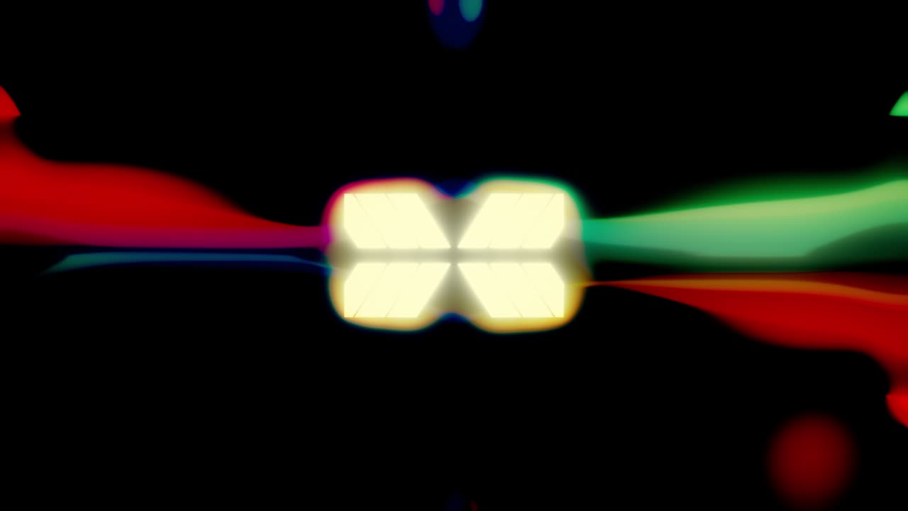 diseños de luces abstractas en bucle sin fin fondo de club nocturno