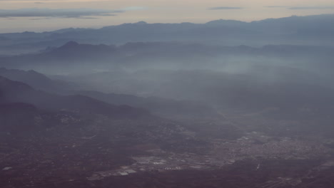 Panorama-from-the-airplane-window