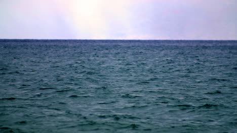 Hawaii-ocean-surface-sky-background-slow-motion