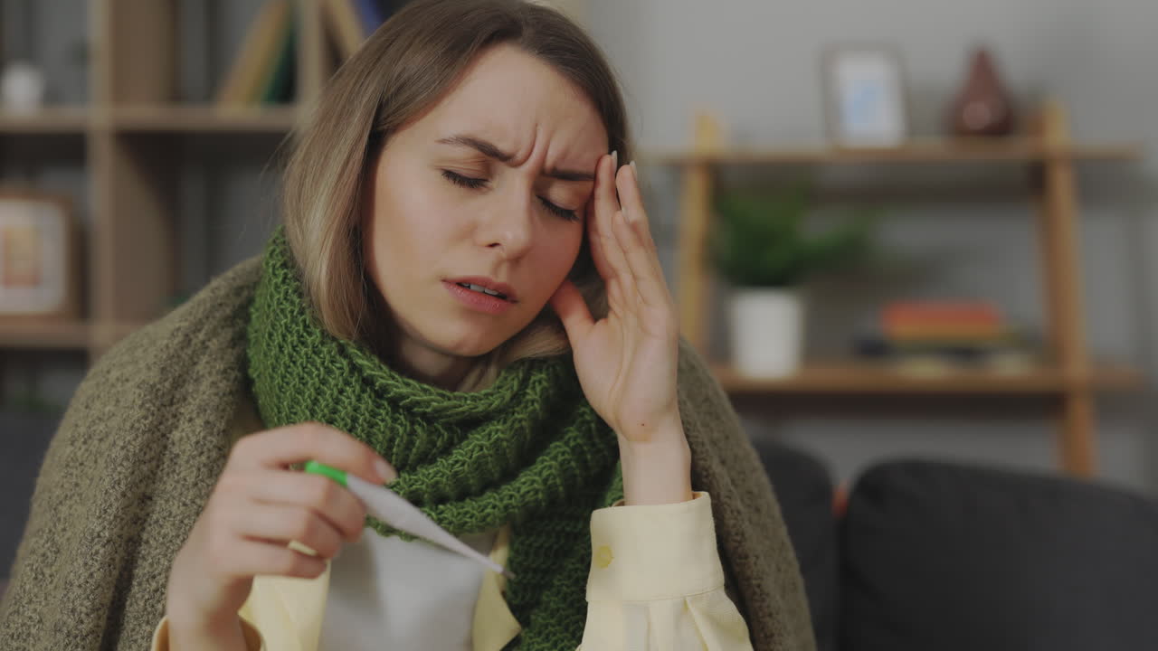 женщина чувствует себя плохо