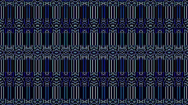 glänzende helle linien setzen blaue wellenbewegung, farbenfrohe, auf schwarzem hintergrund
