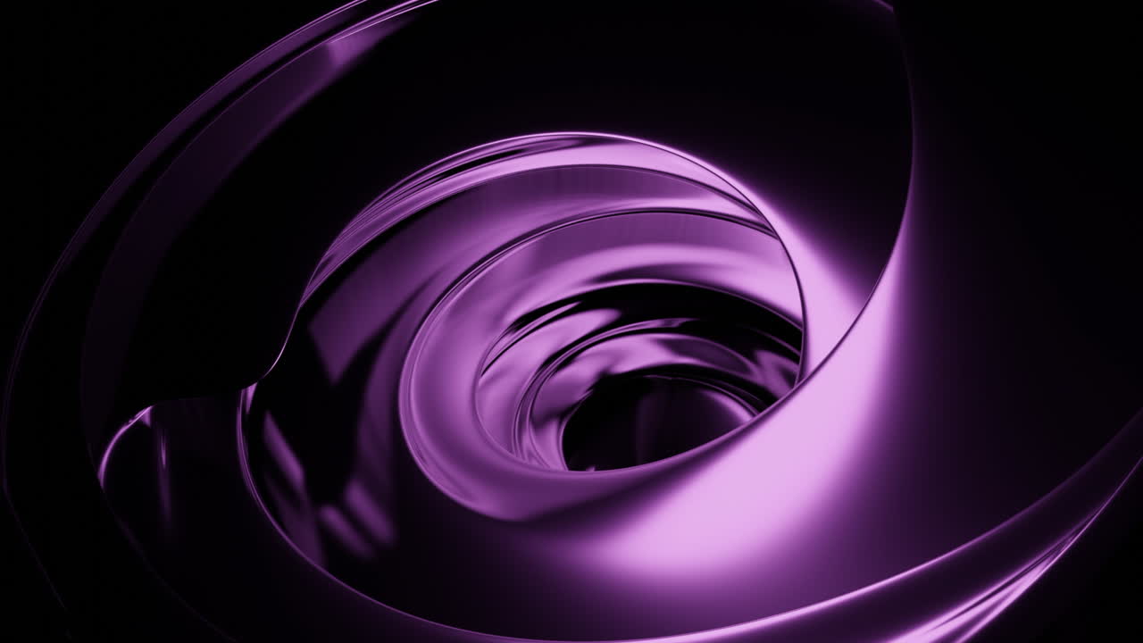 Purple Abstract Spiral Vortex