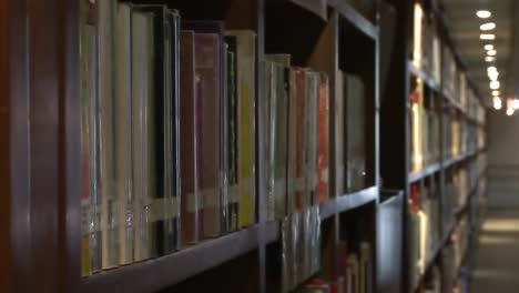 Books, books on shelves