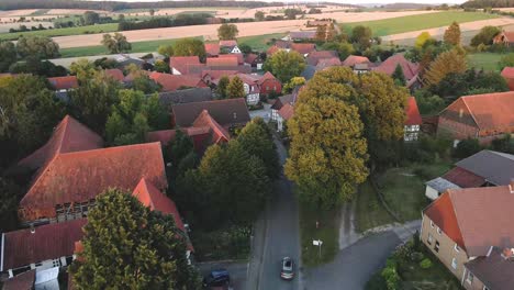 drone following a car in germany