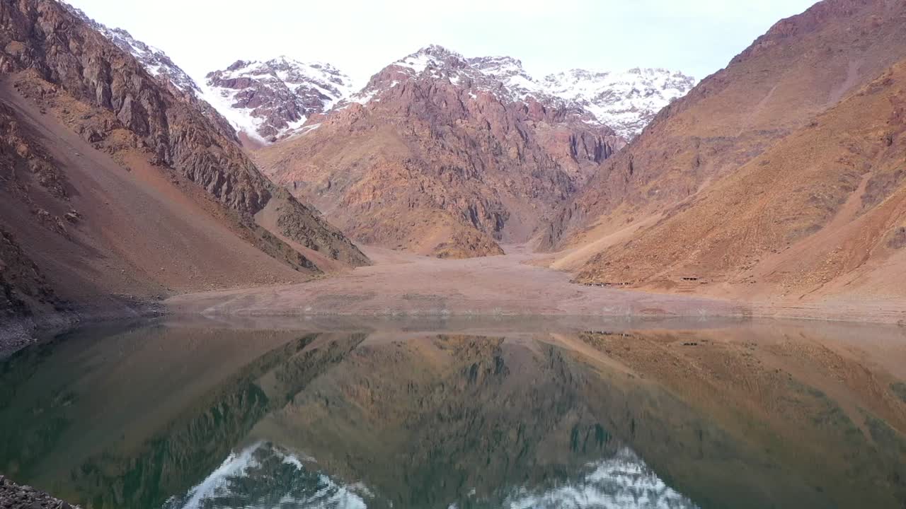 Witness the ebb and flow of water resources, from bountiful rivers to dry riverbeds, raising awareness about our planet's water challenges