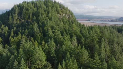 Luftaufnahmen-Des-Regionalparks-Minnekhada-In-4k,-Britisch-Kolumbien,-Kanada