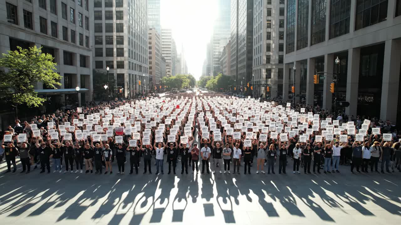 Unity Protest in the City