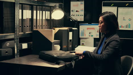 private detective developed profiles of suspects based on archived information