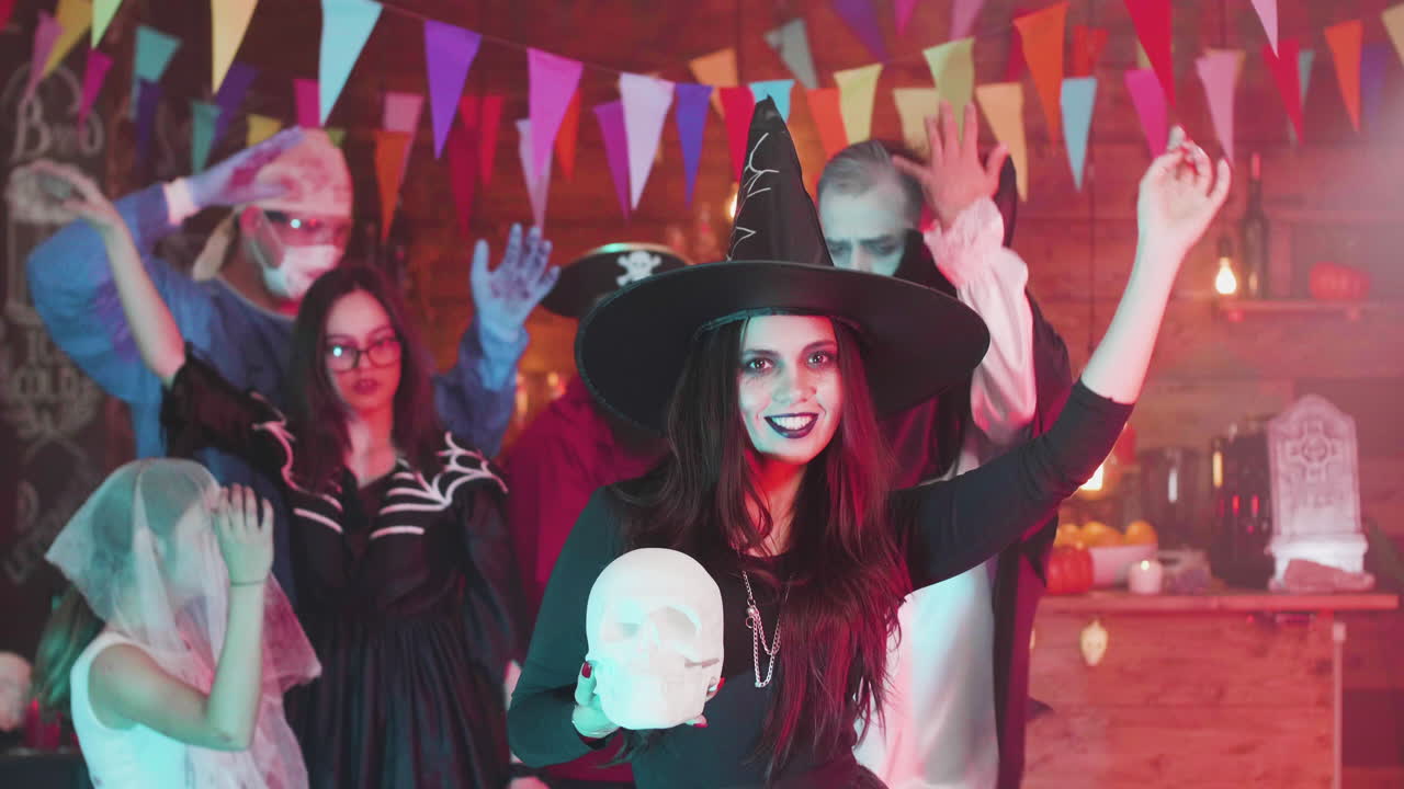 Halloween Party with Costumes