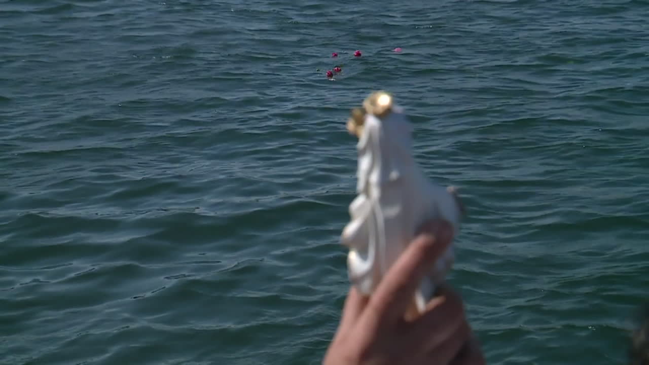 Religious Ceremony on Boats