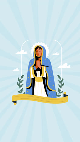 la virgen maría, nuestra señora de guadalupe