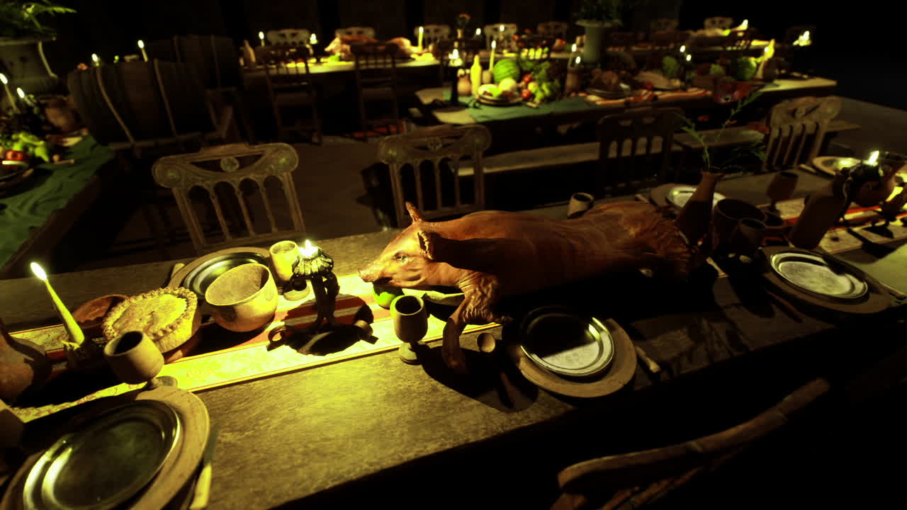 Charming rustic environment with fragrant flowers and mismatched plates