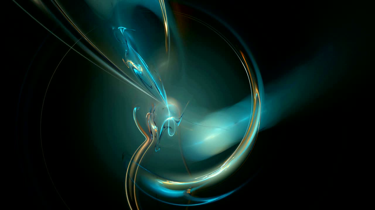 Green curve fog pattern abstract motion background