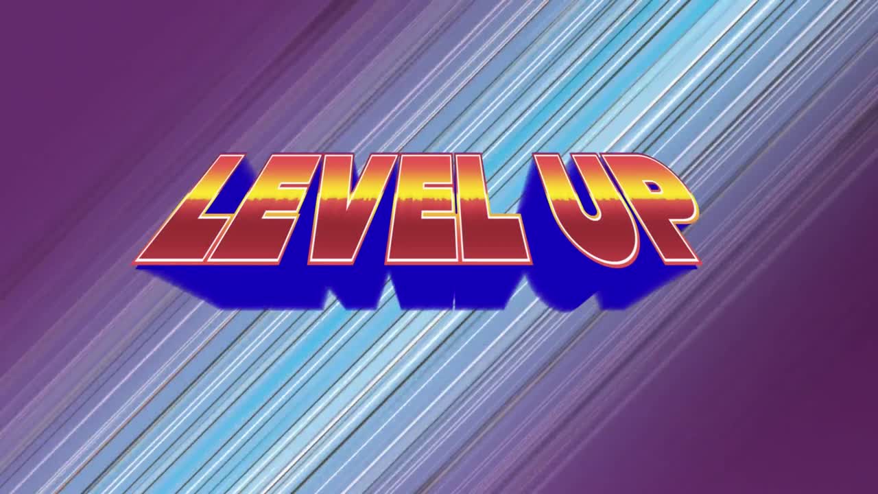 nivel de juego de arcade hacia arriba