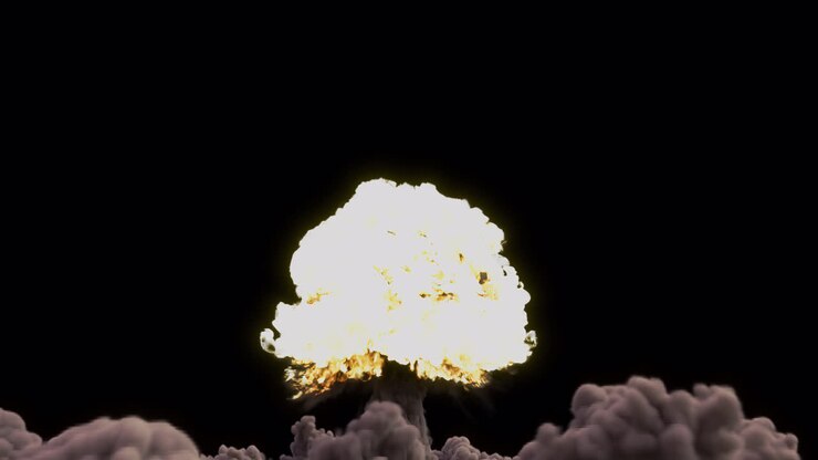 Nuclear explosion with alpha channel