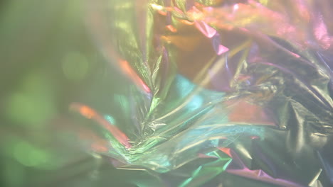 abstract iridescent plastic texture