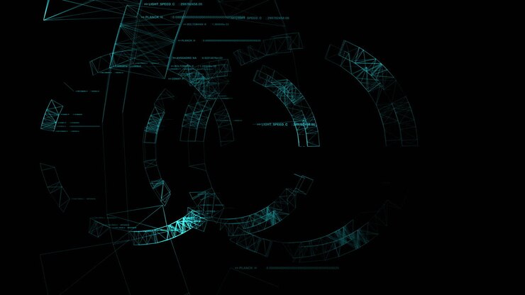 Sofisticata visualizzazione digitale di hardware AI e costanti ingegneristiche. Perfetto per concetti di fantascienza, tecnologia cripto e tecnologia aziendale di fascia alta.