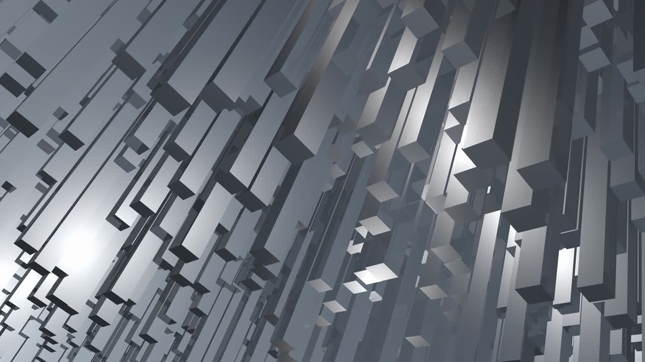 밝은 회색 큐브 배경 - 비즈니스 프레젠테이션 디자인을위한 패턴