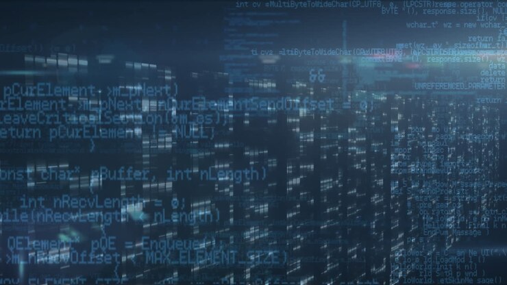 Animation of data processing over computer servers
