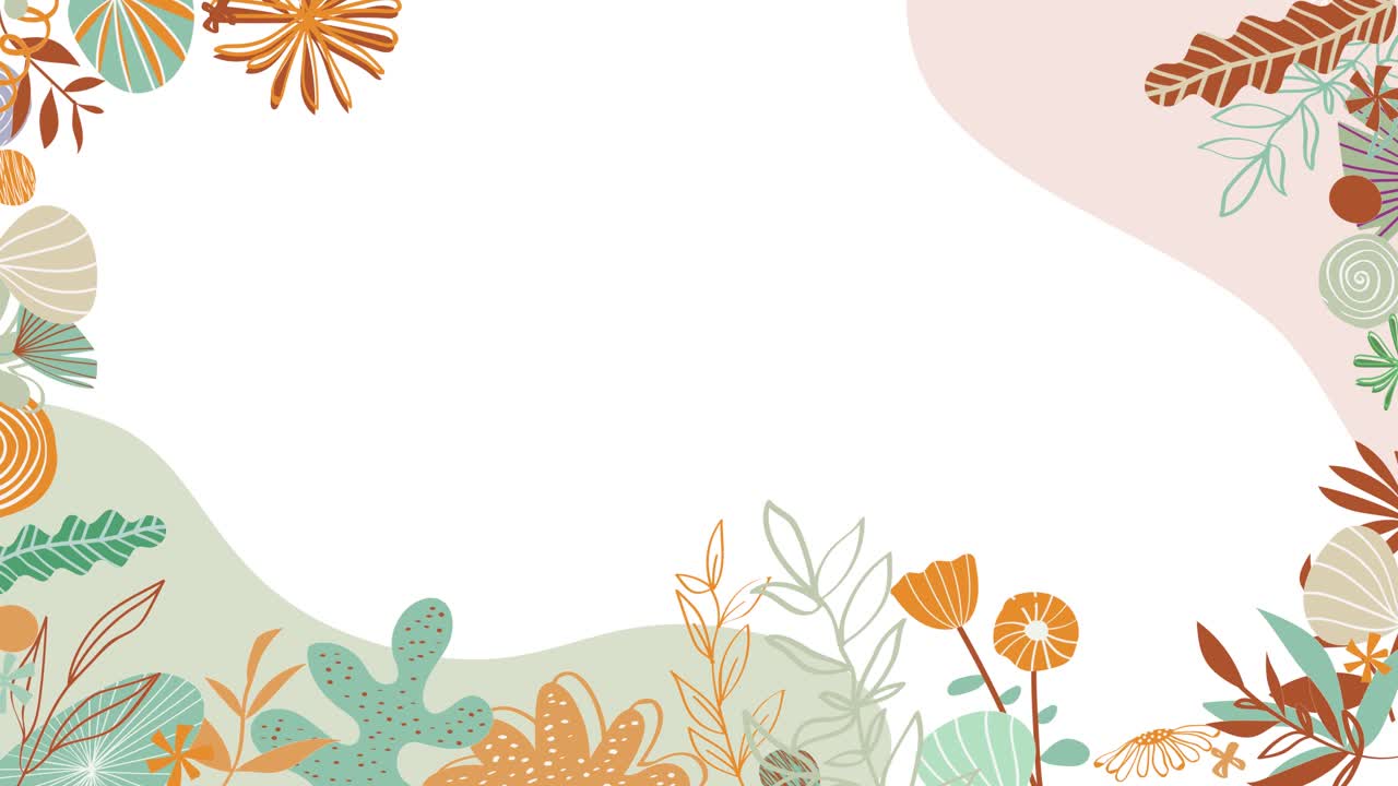 Floral Abstract Background Design