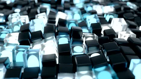 4k data processing concept.