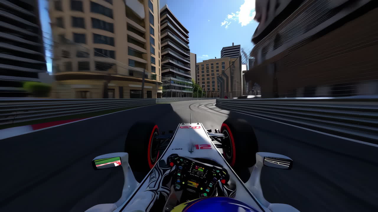 Formula 1 Race in Monaco City