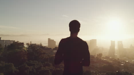 fitness, winner and exercise success silhouette