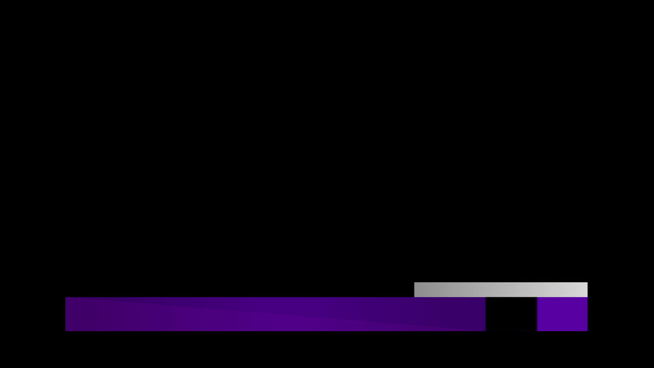 Clean Lower Third Includes Alpha Channel - Purple