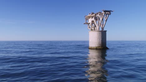 abandoned cable tower in marbella, spain