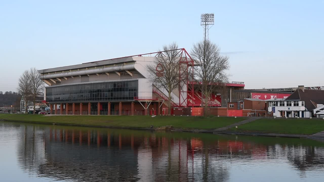 The City Ground is a football stadium located on the banks of the River Trent in West Bridgford, Nottingham, Nottinghamshire, East Midlands and it has been the home of Nottingham Forest Football Club