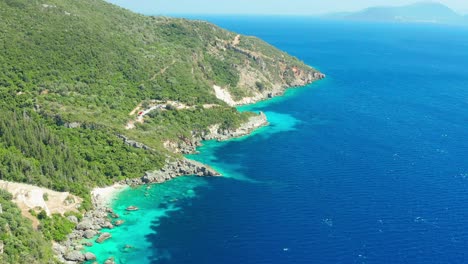 Agiofili-Beach-Lefkada-Aerial-Shoot