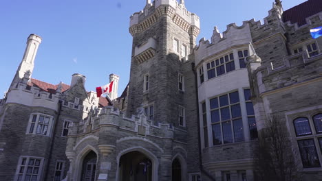 Exterior-Del-Castillo-De-Casa-Loma-En-El-Día-De-Toronto