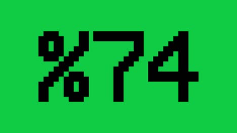 percentage rising from 0 to 100 - digital counter number 0-100 - loading progress bar with percentage - 0-100% - count up from 100 to 0