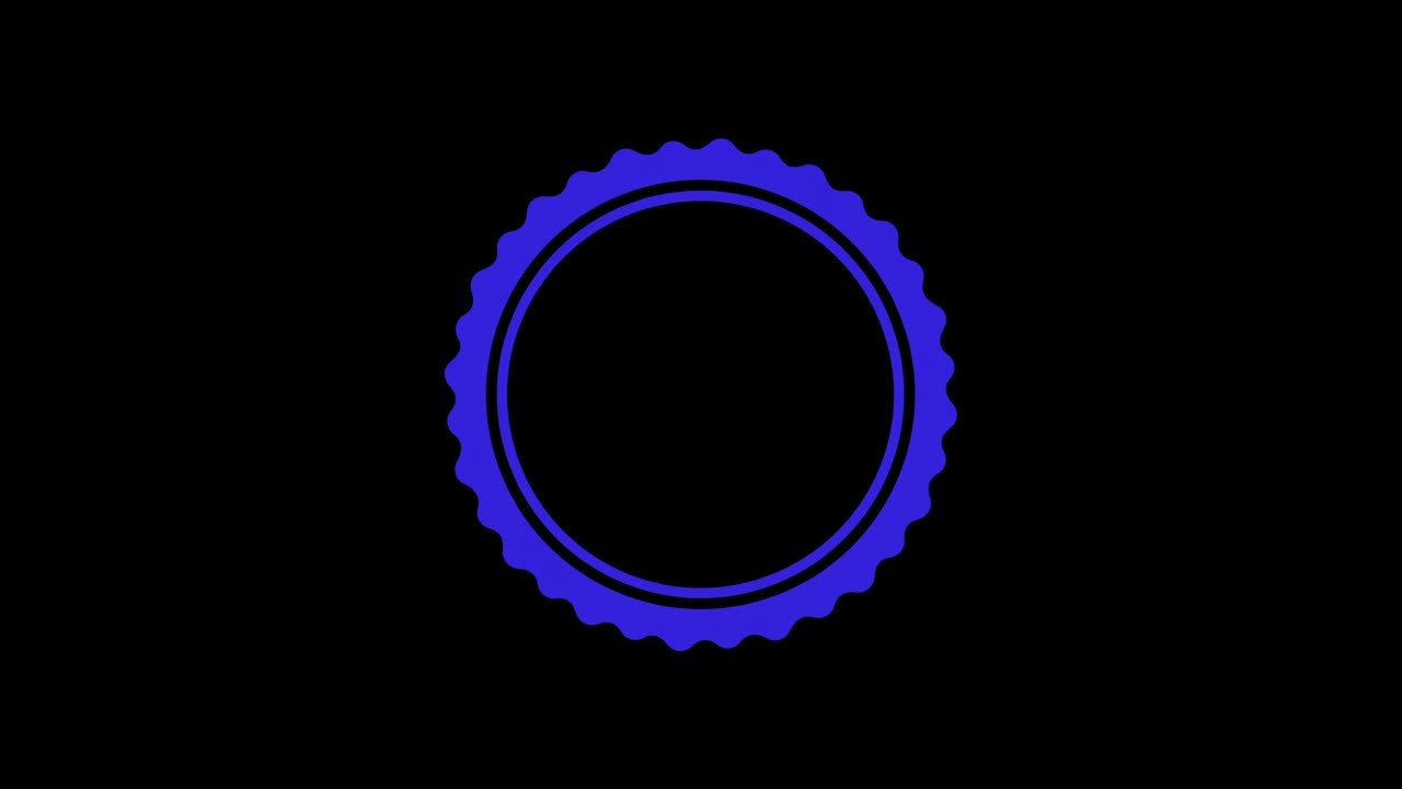 modelo compuesto de varios colores, en formato de video 16: 9.