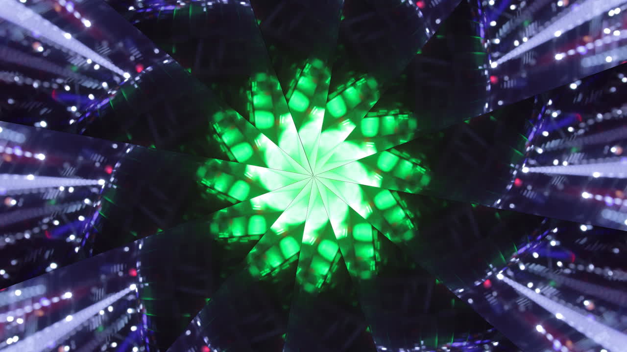 추상 디스코 나선형 1