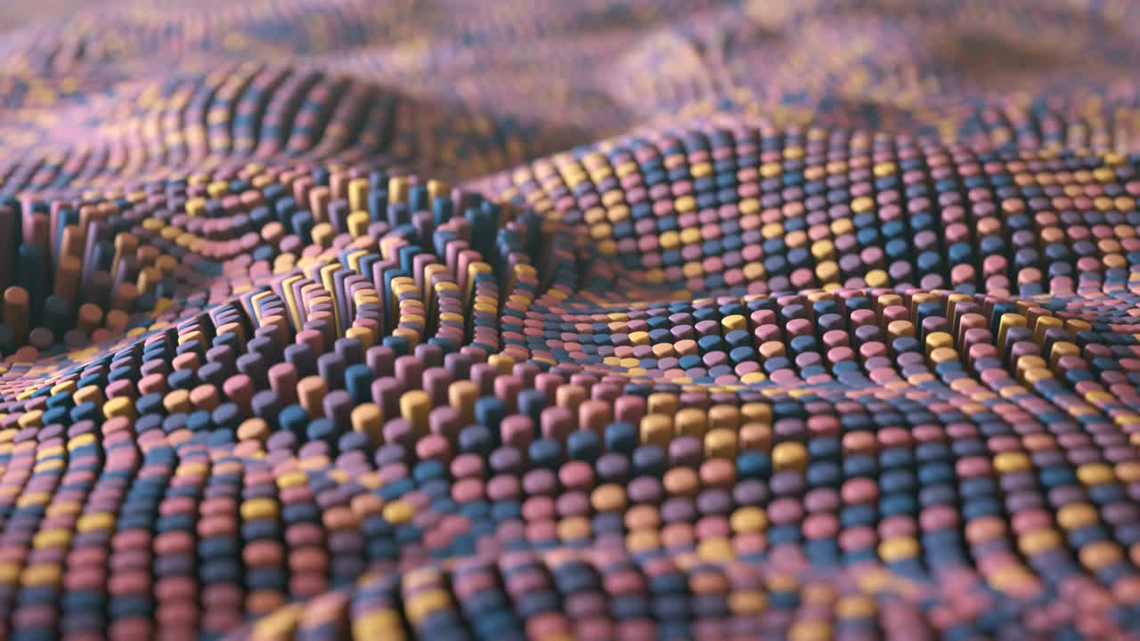 4k 추상 신경망 배경