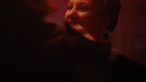 couple dancing in a nightclub