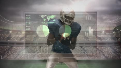 Animation-of-data-processing-over-american-football-player