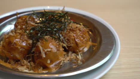 takoyaki - japanese food style