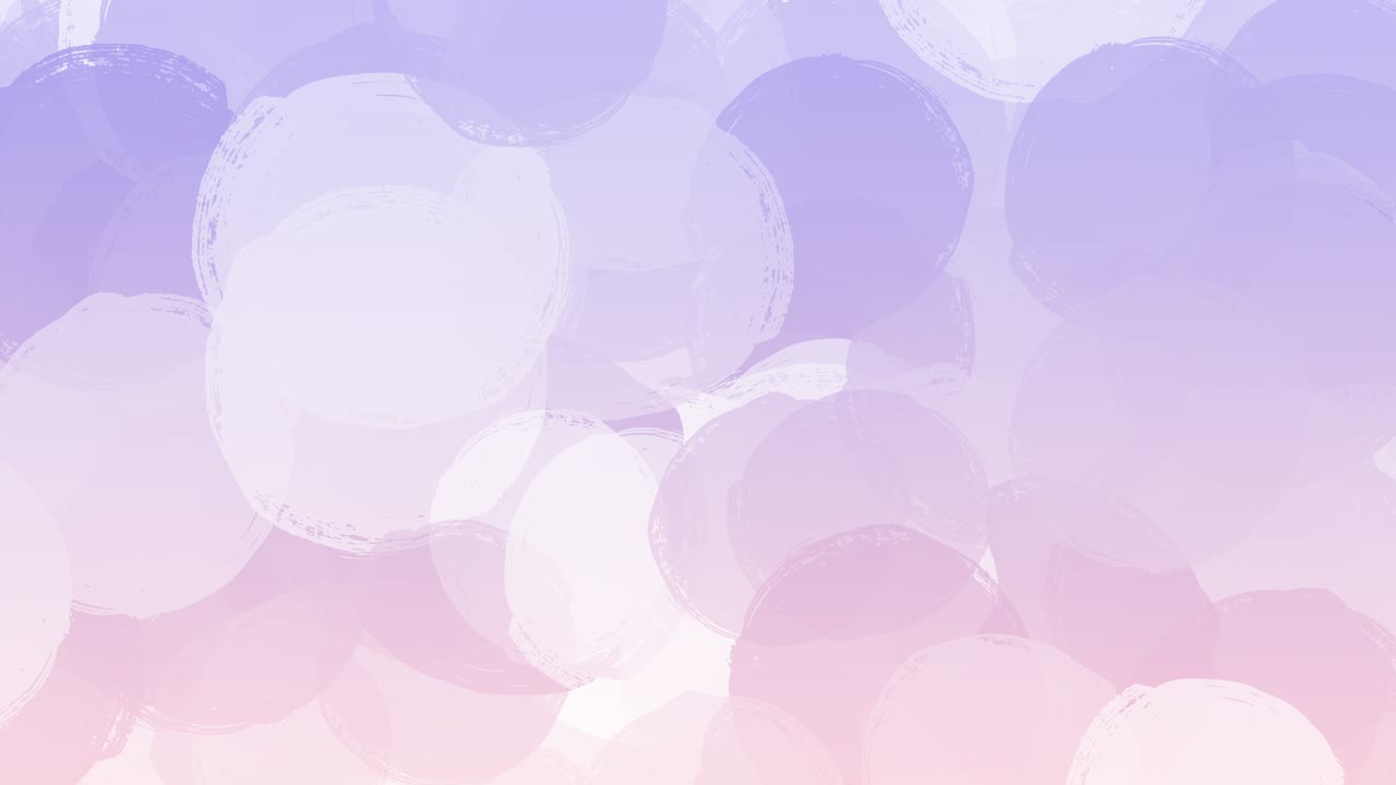 Soft pink circles abstract background, stop motion animation