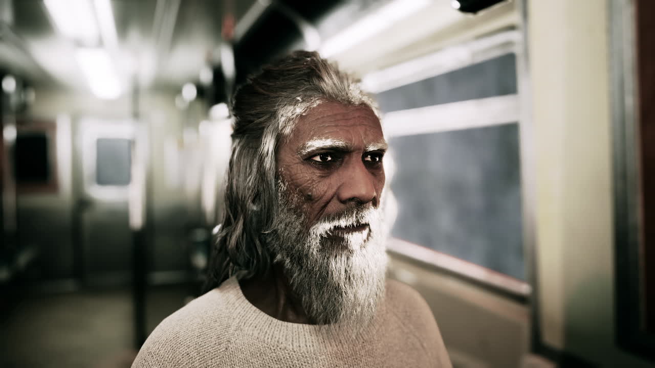 Portrait of senior Indian man