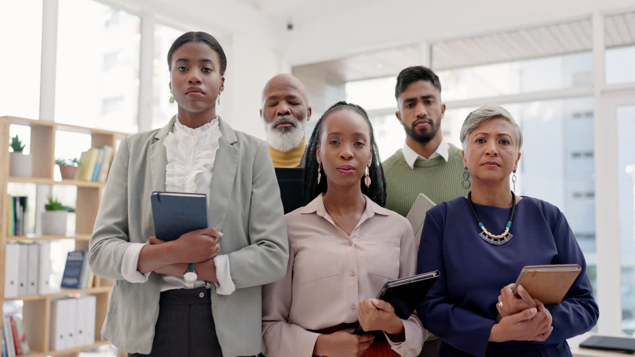 gente de negocios, cara y comunidad