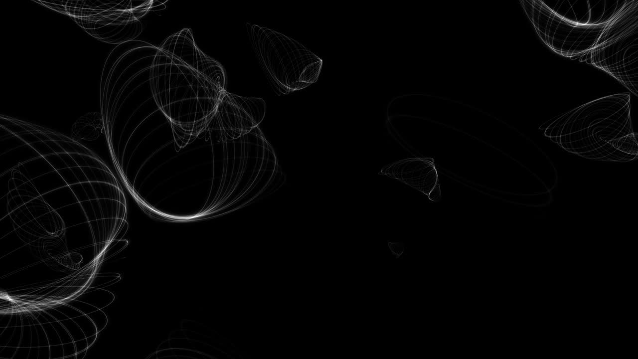 fondo mínimo abstracto negro de líneas de fibra simples girando y retorciéndose