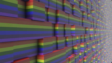 lgbt gay lesbian pride mardi gras lgbtqia graphic background 3d render