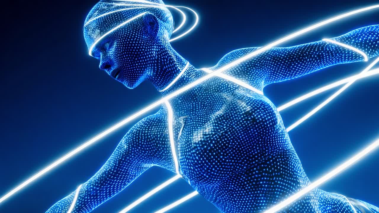 Futuristic Digital Human Representation