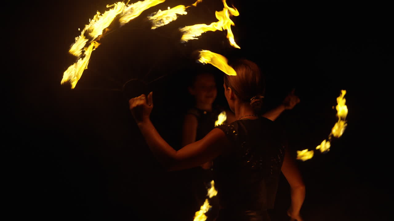 Fire Dancer Performance